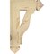 Ekena Millwork Funston Arts & Crafts Rough Sawn Bracket, Douglas Fir, 4"W x 14"D x 22"H BKT04X14X22FST03RDF - alternate 2